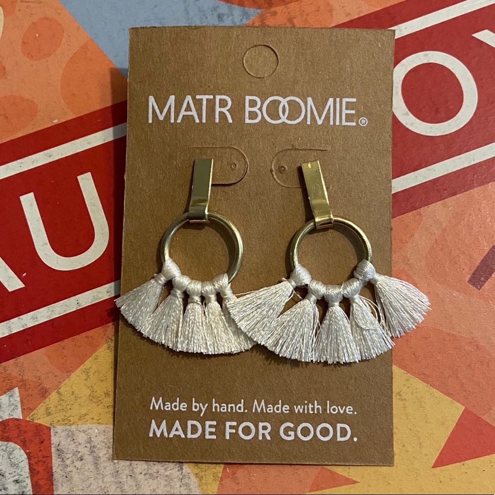 Matr Boomie Tassle Earrings